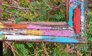 Recycled timber photo frames in Bali Boat style