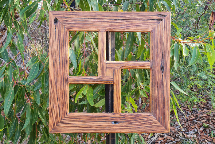 4 Photo Square Multi Opening Picture Frame made with Australian Recycled Timber