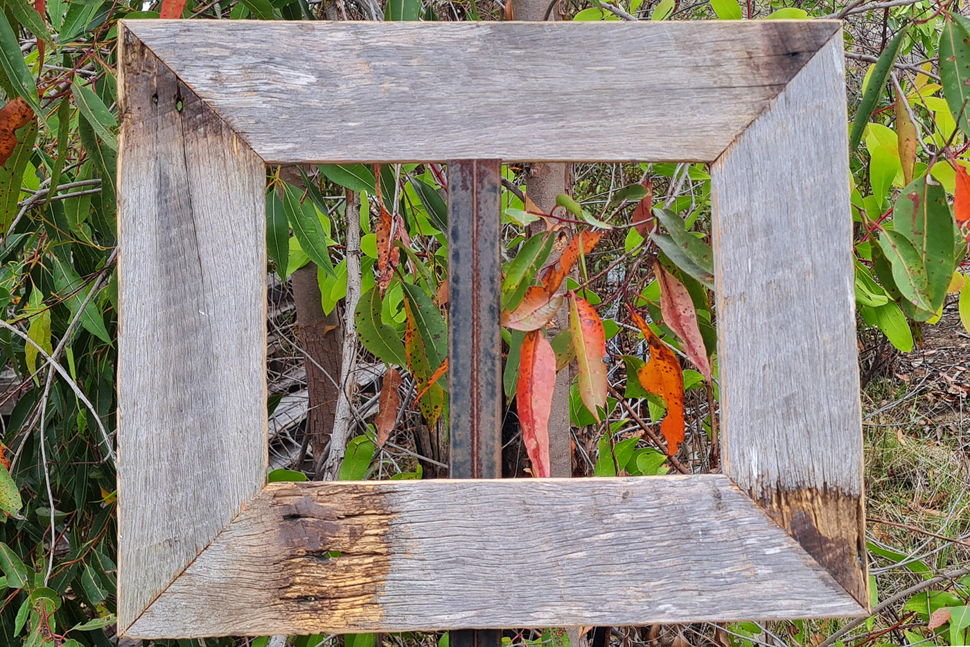 Rustic Photo Frams Rustic Grey Fence Look Recycled Wood Single Photo Frame in all sizes