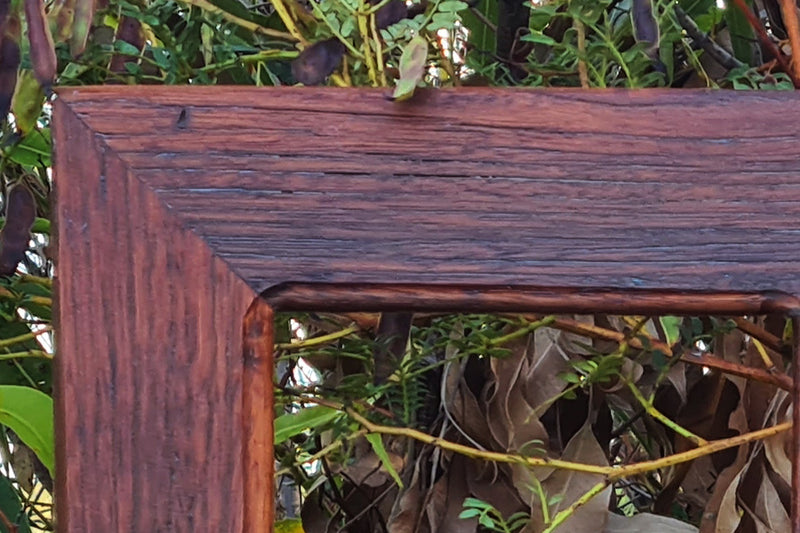 Square Photo Frames 7cms wide surround made in Australian recycled tim