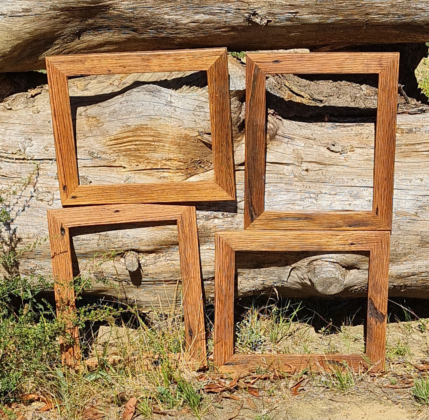 Recycled Rustic Timber Photo Frame Australian Made
