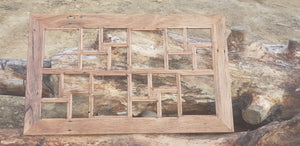 Australian timber 20 mixed sized recycled wooden picture frame available in different finishes at WombatFrames