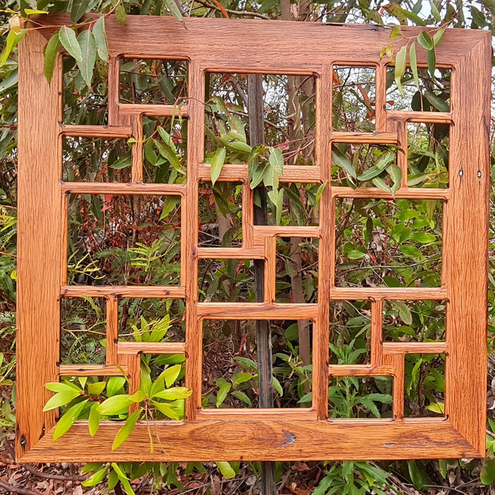 1mx1m Large Square Timber Multi Photo Frame for 24 photographs
