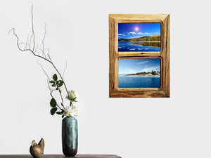Double Recycled Timber small multi frame made using Eco Friendly Recycled Timbers Australia