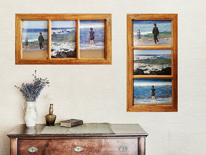 3 opening Eco Friendly Wooden Photo Frames Online in Authentic Recycled Australian Timbers