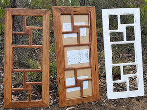 Australian Recycled Timber 9-opening Eco Friendly recycled timber  photo frames
