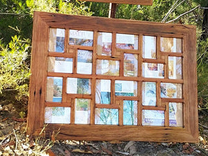 Ready Made Multi Picture Frames online Australia in Repurposed Timbers