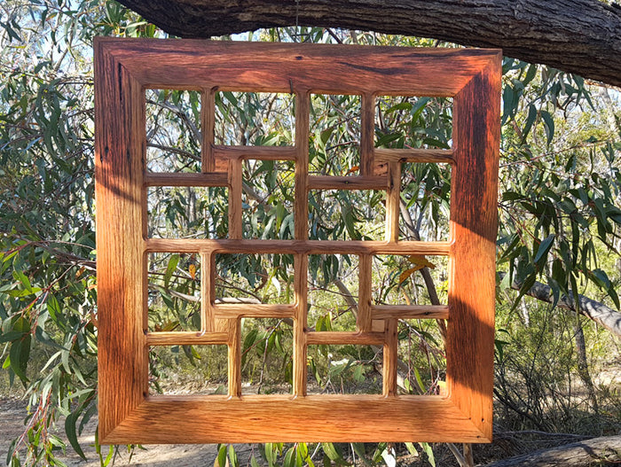 Wooden 16 opening Square Family Collage Picture Frame made in Australia