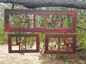 Red Gum Recycled Australian Timber Large multi picture photo frames Australia
