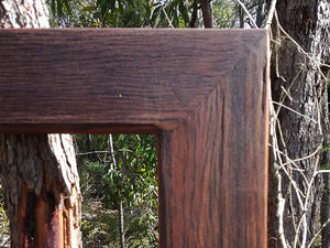 Recycled Red Gum Custom Picture Framing and Mirrors Australia at Wombat Frames