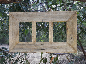 Rustic Grey Fence look handcrafted Recycled Timber Multi Picture Frames Australia
