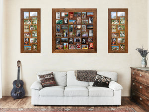 Wombat Frames made to order recycled timber multi photo frames