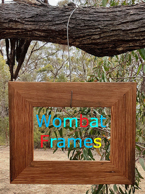 9 cm Single Recycled Timber Photo Frame in Australian Brown Gum