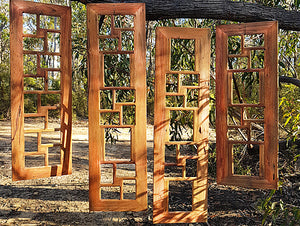 Wooden gallery  photo frames Australia made with Eco friendly recycled timber