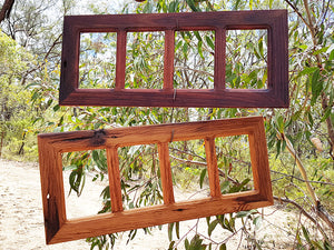 Wooden multi photo frames online custom picture frames made with Recycled Timber in Australia