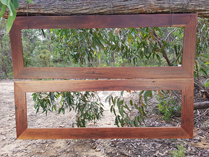 Gorgeous Red Gum Recycled Timber Frame for Handcrafted Dress Mirrors Australia